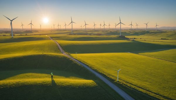 L'énergie éolienne terrestre gagne en efficacité technique